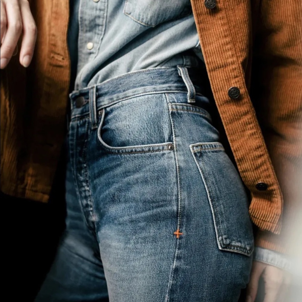 Imogene And Willie Jeans Harper Vidalia Mills Selvedge Button Fly Size 29 x 31